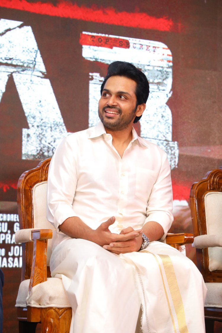 Actor Karthi has won hearts of the people following the Hat-trick Hit.
