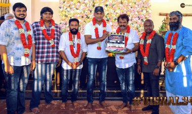 Vishal and Director Hari reunite for a project after previous blockbuster outings in 'Thamirabharani' and 'Poojai'