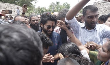 Naga Chaitanya, Chandoo Mondeti, Bunny Vas Meet Fishermen Families In K Matchilesam Village of Srikakulam for #NC23