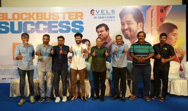Hiphop Tamizha Adhi starrer 'PT Sir' Success Meet