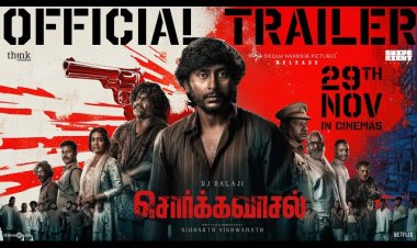 Sorgavaasal - Trailer | RJ Balaji | Selvaraghavan | Sidharth Vishwanath | Swipe Right Studios