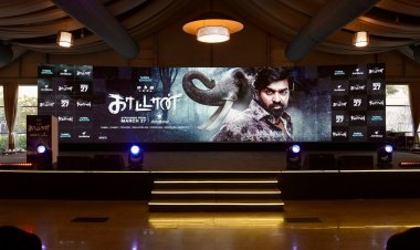 The stage is ready, KaattaanPressMeet is gearing up for unforgettable moments