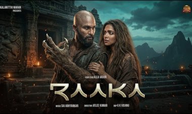 Allu Arjun’s 44th Birthday Sparks Frenzy With RAAKA    Allu Arjun and Atlee film 'AA22xA6' officially titled 'Raaka':    rock  of  raaka