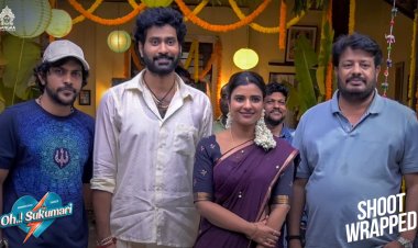 The fun and madness on sets have come to an end ..OhSukumari shoot wrapped up