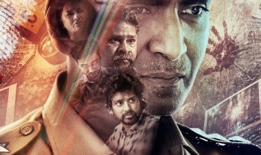 movie poster for the film "Andharan: The Hunter"