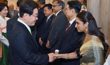 milestone as lead actor Priyanka Mohan attends the Rashtrapati Bhavan banquet hosted by President Droupadi Murmu in honour of South Korean President Lee Jae Myung.