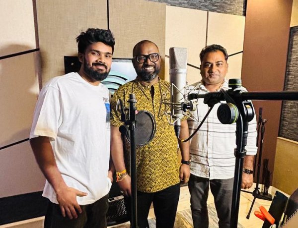 Arunraja Kamaraj has sung a police-theme  song for the film “Pareed.”