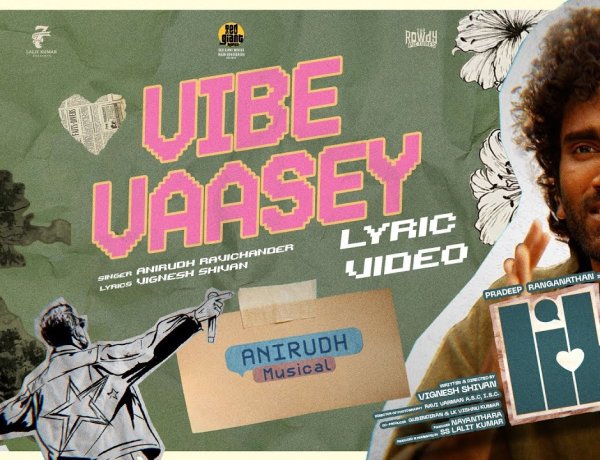 VibeVaasey lyric video out now ... LIK From April 10