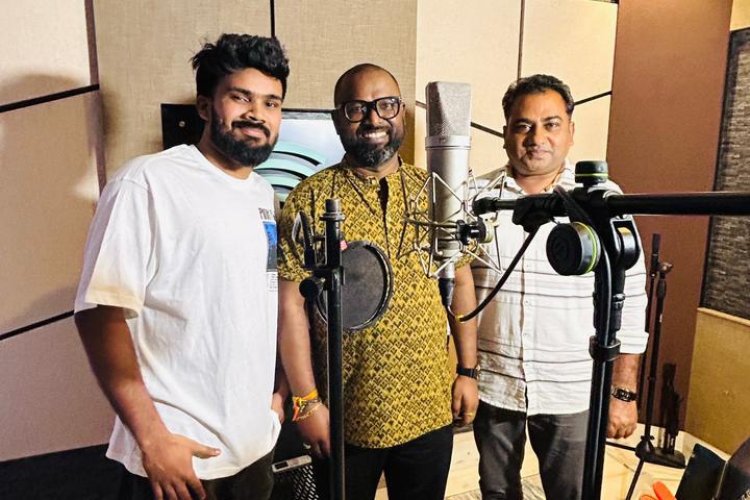 Arunraja Kamaraj has sung a police-theme  song for the film “Pareed.”
