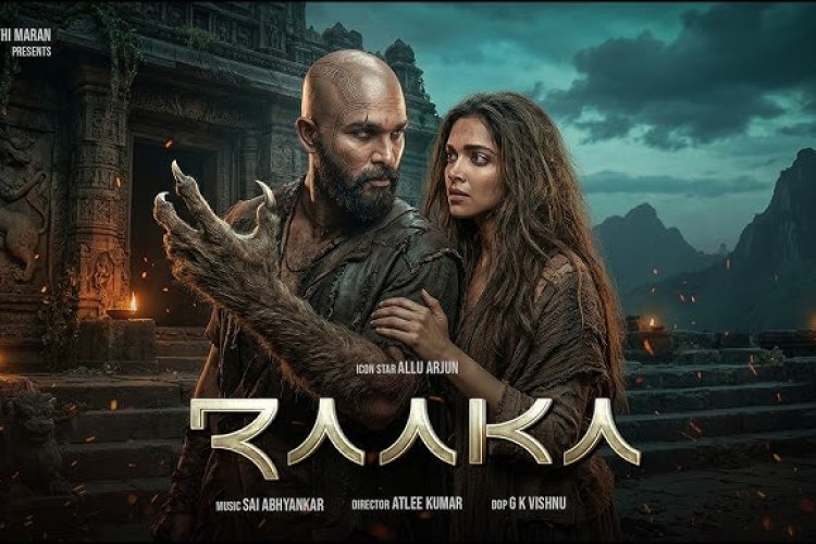 Allu Arjun’s 44th Birthday Sparks Frenzy With RAAKA    Allu Arjun and Atlee film 'AA22xA6' officially titled 'Raaka':    rock  of  raaka