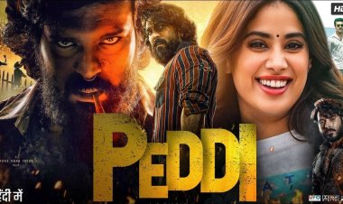 Our Chikiri Janhvi Kapoor candid moments from the PEDDI Trailer Takeover event