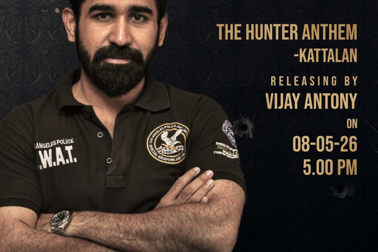 The Hunter Anthem from Kattalan is releasing Tomorrow, May 08th (Friday) 5 PM by our own.  vijay antony