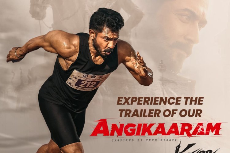 Experience our powerful .  Angikaaram Trailer on the BIG screens while you enjoy . Karuppu in your favourite cinemas
