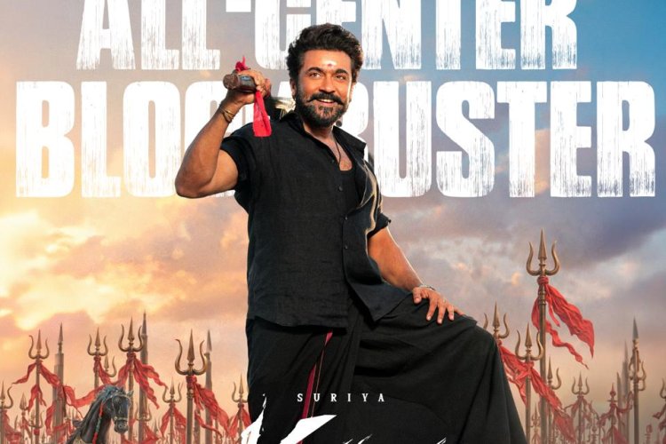 Karuppu - Record breaking collections across all districts, states and countries   The ONE Suriya ALL CENTER Blockbuster, on the big screens now!