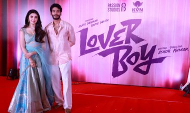 An auspicious start to a journey filled with love, laughter, and rosy beginnings    #LoverBoy