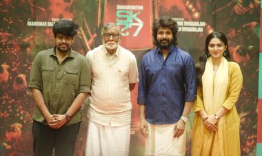SK27 Movie Pooja Ceremony | Sivakarthikeyan’s Next Film Begins With Grand Pooja The journey of #SK27 began.