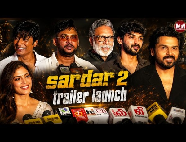 Sardar 2  Audio & Trailer Launch – Karthi’s Action-Packed Sequel Creates Buzz