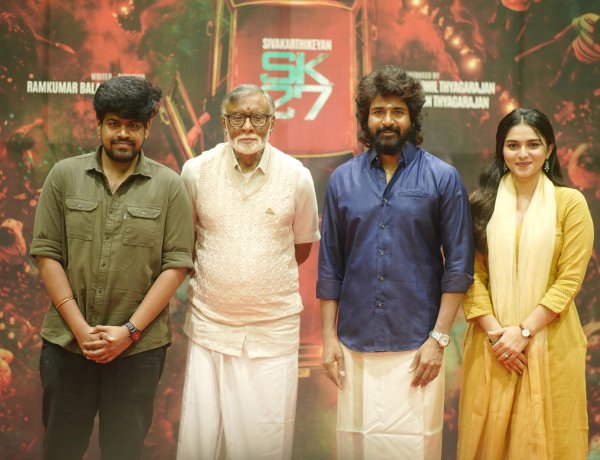 SK27 Movie Pooja Ceremony | Sivakarthikeyan’s Next Film Begins With Grand Pooja The journey of #SK27 began.