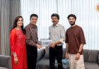 Sun TV Network Chairman Kalanithi Maran Meets Tamil Nadu Chief Minister C. Joseph Vijay and Invites Him to the Wedding Reception of Kavya Kalanithi Maran and Anirudh Ravichander.