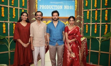 Upcoming Film Starring Bharath Begins with an Auspicious Pooja Ceremony